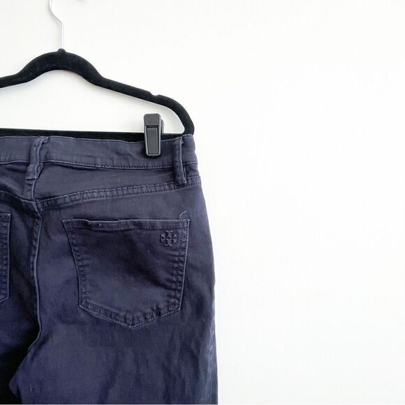 Tory Burch Jeans Navy Slim Fit Stretch 5 Pocket Women's 28 - Picture 3 of 13